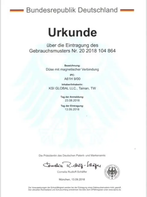 Germany patented pedicure spa
